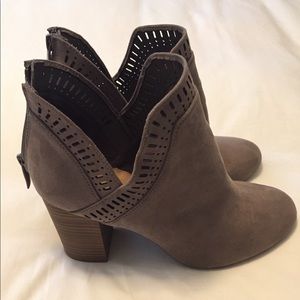 Torrid Suede Booties, Size 9